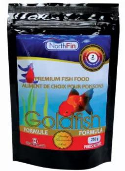 NorthFin Goldfish Formula is professionally developed to improve the health and well-being of your fish, while naturally enhancing their brilliant colors. Made exclusively with premium quality ingredients. No fillers, hormones, or artificial pigments.