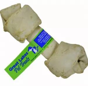 Great size for a medium sized dog. Hand Dipped so the flavoring goes all the way through the knot. All of our rawhide is a product of Columbia. It is cleaned and processed with Peroxide and water, no harmful chemicals are used, and meets strict USDA guidelines. All flavoring is done in Michigan using human grade flavoring, with our hand dipped, Small Batch method. All of our rawhide promotes dental health, cleans tartar, and satisfies your dog's chewing desires. Always supervise your dog while g