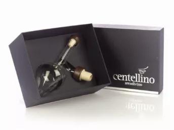 The "Centellino" - Italy's Premier Wine Decanter by the Glass !!<br>
Patented and Lab Certified, the Centellino(R) is an original 100% hand-blown Italian glass, top-of-the-bottle wine decanter (aerator) designed to enrich the bouquet and flavor of a single glass of wine. Hand made in Tuscany, Italy. 
