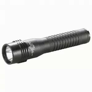 Get extraordinary brightness with the Streamlight Strion LED HL Super Bright Compact Rechargeable Flashlight. Its bright, wide beam pattern is ideal for searching a large area or clearing a room. With 615 lumens and a 219 meter beam distance, professionals from law enforcement, security, and industrial workplaces choose this flashlight for its performance and size. The compact 6 inch design and grooved grip fits comfortably in your hand, glove, or holster.