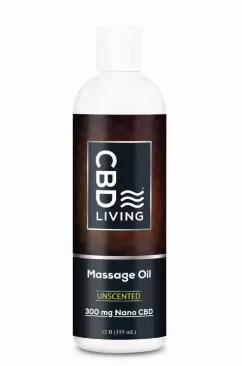 CBD Living Massage & Body Oil will soothe tired muscles and dry skin. A 100% natural blend of oils (including hemp, almond, grape seed, apricot and Vitamin E) creates the perfect professional glide. This nutrient-rich formula absorbs into the skin for deep conditioning and moisturizing without a greasy residue. You won’t need (or want) to wash it off.
