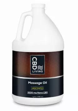 CBD Living Massage & Body Oil will soothe tired muscles and dry skin. A 100% natural blend of oils (including hemp, almond, grape seed, apricot and Vitamin E) creates the perfect professional glide. This nutrient-rich formula absorbs into the skin for deep conditioning and moisturizing without a greasy residue. You won’t need (or want) to wash it off.