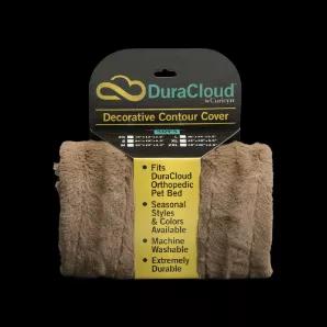 DuraCloud Contour Covers are designed to fit the specific size of the DuraCloud Orthopedic Pet Bed. The ultra plush, durable, machine washable cover helps keep your pet bed fresh and clean. Having an additional cover allows your pet to be cozy and comfortable when one is being washed.