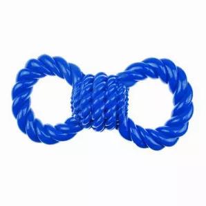 Infinity TPR Figure 8s are versatile rubber tug toys for dogs who love games of fetch. Flexible rubber material and multiple textures keep chewers interested.