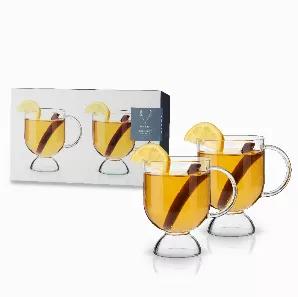 <P>Still Using A Regular Mug For Your Hot Toddies And Spiked Hot Chocolate? The Hot Toddy Glass By Viski Will Elevate Your Beverage Game. The Viski Hot Toddy Glass Is Perfect For Drinks Such As: Hot Toddy, Mulled Wine, Irish Coffee, Or Hot Buttered Rum.</P> -Set Of 2 <Br> -12 Oz Capacity <Br> -Clear Glass <Br> -Stylish Design <P>No Matter What You Drink, Your Hot Cocktails Deserve Their Own Glassware.</P> Try It Out With Some Layered Coffee Concoctions, Which Are Absolutely Striking In The Hot C