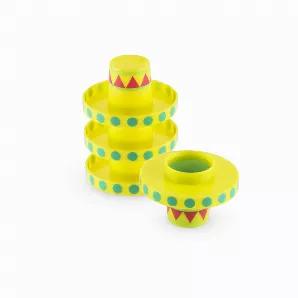 Turn Any Party Into A Full-Blown Fiesta With Our Sombrero Shot Glasses! The Flat Rim Holds Your Lime While You're Preparing To Shoot And This Set Of Sombreros Stack For Easy Storage When Not In Use. Listo Para Fiesta?! Set Of 4 Plastic Shot Glasses Pkg: Carded With Blister