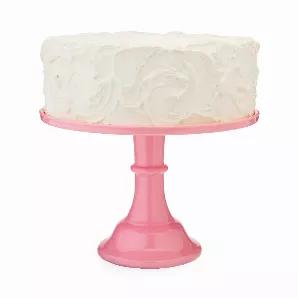 This Cheerful Cake Stand Is The Perfect Way To Serve Up Any Cake With Some Pizazz. Use For Cakes, Cupcakes, And Any Dessert That Deserves Top-Notch Presentation. <br> Pink Melamine<br> 11.5 X 8 Inches<br> Durable Construction<br> Easy Assembly Enjoy The Benefits Of Melamine - Melamine Provides Hardness, Strength, Water Resistance, And Moderate Heat Resistance. Plus It Serves As A Great Backdrop For Stunning Desserts. There's A Reason Melamine Is So Popular For Food Serving Accessories! Multi-Fun