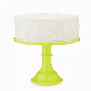 This Cheerful Cake Stand Is The Perfect Way To Serve Up Any Cake With Some Pizazz. Use For Cakes, Cupcakes, And Any Dessert That Deserves Top-Notch Presentation. <br> Green Melamine<br> 11.5 X 8 Inches<br> Durable Construction<br> Easy Assembly Enjoy The Benefits Of Melamine - Melamine Provides Hardness, Strength, Water Resistance, And Moderate Heat Resistance. Plus It Serves As A Great Backdrop For Stunning Desserts. There's A Reason Melamine Is So Popular For Food Serving Accessories! Multi-Fu