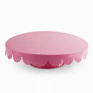 Sweeten Things Up With This Delightful Cake Stand. The Perfect Accent To Any Dessert Table.<Br><Ul><Li>Galvanized Metal</Li><Li>11" Wide X 3" Tall</Li></Ul> Multi-Function Cake Stand, Works As Cupcake Stand, Cake Plate, And More. Stack Cupcakes For A Children's Birthday Party Or Celebrate Mother's Day In Style. Metal Construction Provides Strength While Remaining Light And Flexible. No Broken Glass Or Shattered Ceramic! Classic Cake Stand With Bright Colors Creates A Functional Centerpiece That 