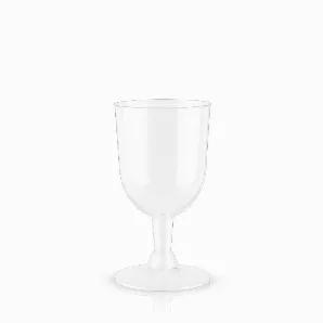 6Oz Plastic Wine Glass Set - 8 Pc