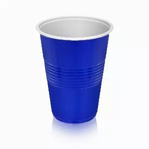 16 Oz Blue Party Cups, 24 Pack By True