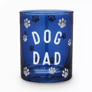 While This Cocktail Glass Is Technically Meant For Someone Who Owns A Dog, We Guess It Could Work For A Dog That's A Dad, Too. They Might Not Get It Though. But Seriously, Any Dog-Loving Dude Will Get A Howl Out Of Our "Dog Dad" Glass With Paw Print Pattern.<Br><Ul><Li>Holds 11 Oz</Li><Li>Glass</Li> o Holds 11 Oz o Glass