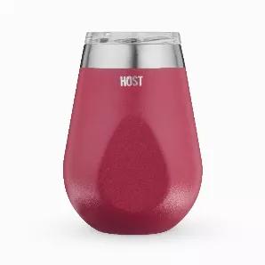 Take Temperature Control Into Your Own Hands With The Host Revive Wine Tumbler. The Double-Walled Vacuum Insulation Keeps Your Wine Chilled, While The Lid Guarantees Mobility With A Sliding Tab Closure. The Easy-To-Grip Body, Crafted From Stainless Steel, Ensures User-Friendly Functionality.<br> Stainless Steel And Plastic<br> Holds 10 Oz <br> Double Walled<br> Vacuum Insulated<br> Hand Wash<br> Host Combines Expert Engineering With Sleek Aesthetics For Modern Solutions To Modern Problems. Drink