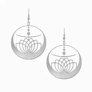 <p><span style="font-weight: 400;">Rael Cohen Jewelry</span></p>
<p><br></p>
<p><span style="font-weight: 400;">Our lives and the lotus flower are a beautiful reflection of one another; growing even when the waters are muddy. 24k gold plate or silver lotus drop earrings are a staple of Eastern philosophy - symbols of maturity and expansion. Breathe easy knowing the compassionate lotus is moving through the day with you. Pair your flower drop earrings with the gold or silver chakra necklace tha