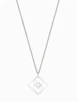 <p><span style="font-weight: 400;">Rael Cohen Jewelry</span></p>
<p><br></p>
<p><span style="font-weight: 400;">Slopes, circles, lines, and curves - all of nature’s intricate design in one delicate geometric pendant necklace. Wear this 24k gold plate or silver necklace solo or layer with our longer gold or silver pendant necklaces. Always on trend, a simple diamond shaped necklace is for balance and elegance. Pair with our matching gold or silver Synthesis drop earrings to complete your day or