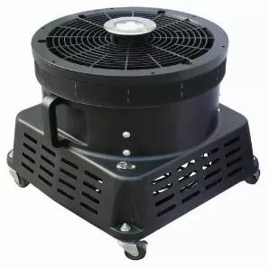 Attract customers day or night with the LED lighted XPOWER BR-460L blower. This unit is the industry's ONLY ETL/CETL safety certified tube man blower. Featuring a weatherproof sealed motor and dual speed control, the BR-460L is the best choice for 18 inch. diameter air puppets. Drawing only 8.3 Amps, this energy efficient 1 HP motor produces up to 5800 CFM. PP injection molded housing makes the BR-460L durable and lightweight. An included 5 ft. stability safety pole will keep your air dancer upr