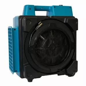 Small in size, but not compromising on airflow, the new XPOWER X-2580 commercial grade air scrubber features a 1/2 HP motor which generates up to 550 CFM. This unit's FOUR STAGES OF FILTRATION include a carbon filter for effective odor control. The two outermost nylon mesh filters capture 90% of medium to large contaminants and can easily be removed and hand washed. The 3rd stage activated carbon filter effectively absorbs and neutralizes a wide range of odors and other pollutants. The final sta
