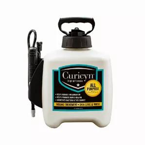 Curicyn Original Formula is the perfect animal wound care product to have on hand. It helps expedite the healing process for all wounds. It can be used in any external area of the animal including eyes ears nose etc. Curicynaewill not stain, burn, itch or create any sensitivity to the animal.