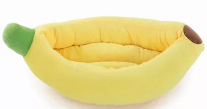 <p>Feels as soft as one of those hard won plushies at the fair or arcade 28in Banana Shape Dog Bed for small pets. Made from cotton and has a thick mat to help optimize sleep for your beloved dog or cat. Great choice for outdoor travel or just staying at home.</p>