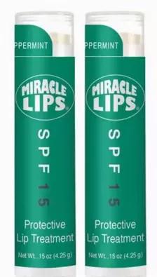 <h1>About this item</h1><h2><strong><em>MIRACLE LIPS SPF15 IS A SMOOTH, CREAMY LIP BALM</em></strong>WITH ORGANIC INGREDIENTS THAT PROVIDES BROAD SPECTRUM SPF 15 PROTECTIONAGAINST BOTH UVA RAYS AND UVB RAYS. MOISTURIZING AND SOOTHING WITH A FRESH MINT TASTE. WAX BASED TO KEEP SUNSCREEN IN PLACE ON LIPS.</h2><ul> <li>TREATMENT- Ourand lip balm treats chapped and dry lips.</li> <li>SPF 15 - Protection up to SPF 15. ProtectsAGAINST BOTH UVA RAYS AND UVB RAYS</li> <li>DAY AND NIGHT TREATMENT - Use o