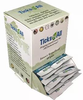 Ticks-N-All All Purpose Insect Repellent is a special blend of 15 All Natural essential oils. It's formulated by our team of specialists to yield the best protection from Mosquitoes, Gnats, Fleas, Ticks, Chiggers, Biting Flies, Black Flies, Ants, No-See-Ums and many other pests, while rejuvenating the health of your skin. Our All Purpose Repellent contains rich sources of bio-active compounds creating several modes of action make it not only extremely effective but safe for you and the environme