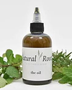 A luscious combination of carrier and essential oils as well as herbs. This oil was designed to lock in moisture, soften and thicken hair, treat itchy scalp and help with premature graying.