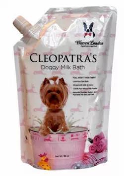 The Milk Bath will immediately transform your dog's temperament and the environment around them into one of tranquility and calmness. Once the powdered Milk Bath is poured into warm water, the soak turns into an effervescent milky delights as tiny bubbles gently massage and soothe your dog's coat. Stress will melt away! Two Unique Applications: Traditional Bath Soak or Brush In Spray.