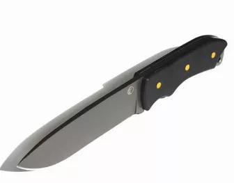 The Popojia is a sharp, stout bushcraft knife.  The 5" blade can handle the big jobs like cutting through bone or tree limbs.