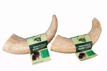 Key Benefits:<br>
• Horn Core is Inner Part of Water Buffalo Horn.<br>
• Extracted from steaming Water Buffalo Horns.<br>
• Ideal chews for teething puppies & senior dogs.<br>
• Promotes dental health & massages the gums. <br>
• 100% natural & healthy dog chew treats.<br>
• High in protein, calcium, & phosphorus.<br>
• Helps to remove tartar from dog's teeth.<br>
• Ideal alternative to horns and antlers.<br>
• Training dog chewing toys & treats. <br>
• Unique flavor & crunchy