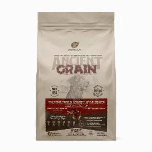 Canine Dry Food with a choice selection of Real Deboned Beef combined with wholesome Ancient Grains