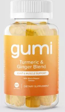 Our Turmeric & Ginger Gummies are gelatin free, joint relievers!<br>

Joint & Muscle Support<br>
Turmeric & Ginger have been used together traditionally in eastern cultures as herbal remedies for joint health, pain relief, and overall health.<br>

Energy & Total Health<br>
Curcumin, the key ingredient in Turmeric, may help protect the body against harmful free radicals, promote energy production, enhance the immune response, contribute to skin health, boost brain function, improve circulation, a