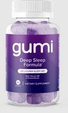 Gumi Deep Sleep is designed to help you sleep well, and live better.<br>

Restorative Sleep<br>
A good night’s rest is more than just super awesome... it’s vital for cognitive performance, physical regeneration, and overall health. Melatonin has been shown to help significantly increase the duration of REM sleep, allowing the body to recover faster. We’ve added Vitamin B6 to this formula, which may also help increase Melatonin biosynthesis and absorption, and lead to even better sleep!<br>