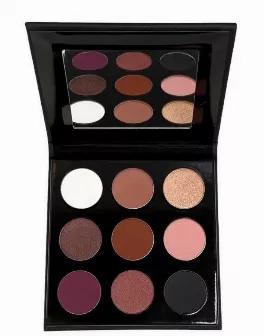 <p><strong>Rose' All Day! This palette is pretty in pink tones with a deep dive into rich red, burgundy and coal black. You'll enjoy compliments from all your friends as this palette enhances all skin tones and eye colors. Smooth and blendable, these long-lasting colors and beautiful finishes will have you experimenting with eye looks just for the fun of it!</strong></p>
<p><strong>Mirrored palette is made of soft durable PU Leather that easily wipes clean</strong></p>
<p><strong>Palette measure