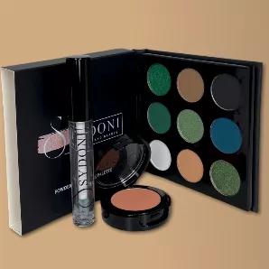 <p><strong><span style="color: #316012;">This "oh so Jaded" collection is a customer favorite with its richly pigmented eyeshadows in various textures and finishes. You asked for the greens and we delivered! </span></strong></p>
<p><strong><span style="color: #316012;">You won't be disappointed with the ease of blendability and color payoff of these beauties paired with clear vinyl lip gloss and complimented with a buildable splash of powder cheek color!</span></strong></p>
<p><strong>Jaded Eyes