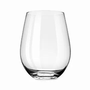 These Straightforward Stemless Wine Glasses Upstage Overstated Stemware With Their Steady, Streamlined Design. They'Re Less Likely Than Traditional Wine Glasses To Topple, Spill And Break, Making Them A Tasteful Option That Safeguards Your Wine And Your Home.<Br><Ul><Li>Set Of 4</Li><Li>Lead-Free Crystal</Li><Li>For Red & White Wine</Li></Ul> Set Of 4 Holds 22 Oz Lead-Free Crystal