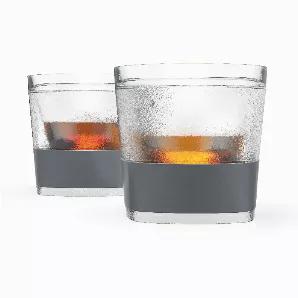 Innovative Gift For The Whiskey Enthusiast Who Has Everything - This Whiskey Glass Set Is Perfect For Dad, Or Any Whiskey Lover Or Bourbon And Scotch Enthusiast Who Strives For The Ideal Spirit Sipping Experience. Kitchen Gadget Lovers Will Appreciate This Innovative, Unique Drinkware Set. Keep Whiskey Chilled With No Dilution - Bourbon And Scotch Benefit From A Well-Designed Drinking Experience. The Host Whiskey Freeze Cocktail Glasses Are Engineered Specifically To Keep Whiskey Chilled Without