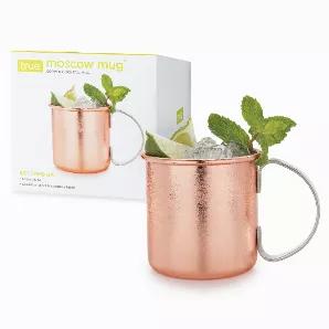 A Durable Stainless Steel Frame And Polished Copper-Plated Exterior Come Together To Create This Modern Take On The Classic Moscow Mule Mug. Topped With A Simple Zinc Alloy Handle And A Burnished High-Shine Finish, This Handsome Mug Is The Ultimate Accessory For Crafting Elegant Cocktails.<Br><Ul><Li>Stainless Steel & Copper Plated</Li><Li>Zinc Alloy Handle</Li><Li>Holds 16 Oz</Li><Li>Hand Wash Recommended</Li></Ul> Holds 16 Oz Stainless Steel With A Copper-Plated Exterior Zinc Alloy Handle