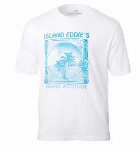 Island Eddie Crew T-shirt with vintage island attitude logo