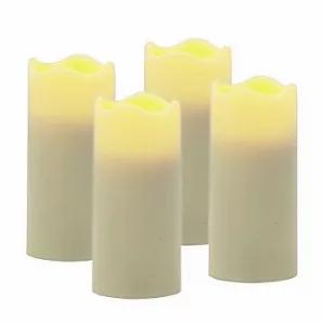 Elegant and safe to use, Pacific Accents LED Flameless Votive Candles create a warm, realistic glow that is indistinguishable in appearance to flame. Replace your existing real flame votive candles with Pacific Accents flameless votives. Each votive provides many weeks of worry free glow time. Flameless candles allow you to decorate in places previously not possible with traditional flame candles such as inside of bookcases, on window sills or hard to reach fixtures and sconces. Our flameless Pa