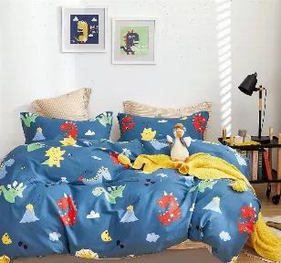 This is perfect for little ones who loves dinosaur. all kinds of dinosaur characters all over the comforter. super fun and colorful! <br>
Pattern: Dinosaur. <br> Color: a combination of blue, red, yellow, green. <br>
Material: Shell natural100%Cotton printing fabric, 40s40s 220tc. Filling 100% down alternative poly fill 270gsm. <br>
Dimensions: Queen/Full comforter: 90"*90", Twin Xl comforter: 68"*90". Pillow Sham for Queen/Full, Twin XL: 26"*20"+2" flange. <br>
Set includes: 1 comforter and 2 P