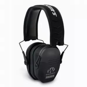 The Walkers Razor Slim Passive Ear Muffs feature ultra low profile ear cups with a rubberized coating, a compact folding design, a comfort headband with metal wire frame, a sound dampening composite housing, and a noise reduction rating of 27 decibles.