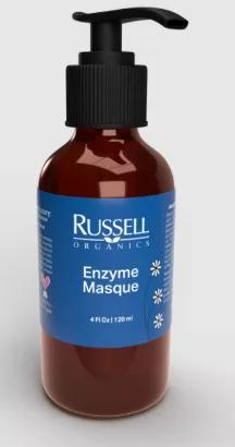 The Russell Organics Enzyme Masque is a high-performance gel-masque that gently dissolves dry surface skin and refreshes skin tone. The masque boosts hydration while it exfoliates. Enzymes from Pomegranate and Apple nourish and nurture, providing a youthful vibrance and glow. Most competing masques use physical exfoliants which are harsh and can damage the skin, causing irritation. The Russell Organics Enzyme Masque delicately removes the build up of dry cells with enzymes and not the use of phy