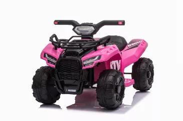 It all starts with its unmistakable look! Introduce your young child to the wonders of off-road adventures with this Freddo ATV ride-on designed especially for them! This perfect quad is clearly a balance between power and fun! The Freddo Toys ATV is totally safe for children up to 3 years old thanks to its 6V battery, perfect power for a balance between safety and fun. Its textured PP wheels prevent sliding, better braking and a smooth ride. In addition, its sounds and realistic LED lights will