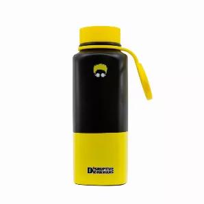 Insulated Stainless Steel Water Bottle with click to sip, click to drink technology. Triple wall insulation. A hanlde that fits your hand and not your finger and silicone bottom.  <br> 

Remarkable Features: <br>
- Stop Screwing Around! - Click-to-Sip and Click-to-Seal Technology <br>
- Unique and comfortable Carrying Handle <br>
- Copper Coating <br>
- Fun Color Designs <br>
- Dishwasher Safe <br> 

DISRUPTIVE DRINKWARE AT A GLANCE:<br>

SQUARE DESIGN- We are the first SQUARE design bottle ever