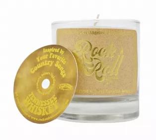 <p>A very special collab between Rock &amp; Roll Candle Co. and Vinyl Ranch, plus our first introduction into your favorite Country songs, this scent is as great as the artists who have sang it. Tennessee Whiskey is as sweet as strawberry wine, as warm as a glass of brandy and is sure to cozy up your night.</p>