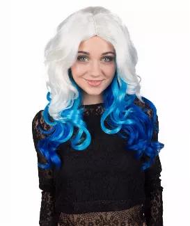 Premium Quality  Gothic Beauty Wig.  Capless cap for comfort and breathability.  Adjustable sizing.  Hair made of flame retardant synthetic fibers.   Includes free hair net.  Easy to wash with mild shampoo and cold water.   Do not  use with Blow dryer, Flat iron or any other hair appliance.
