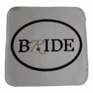 Bride Washcloths
 29 x 29 cm <br> 

Microfiber Material - 75% Polyester 25% Polymide