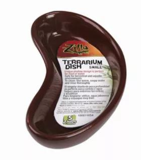 Value-priced food dishes for reptile terrariums. The low side walls put daily nourishment within easy reach of any size reptile. Terrarium care is made easier too, thanks to a glossy ceramic finish that cleans easily with warm water.