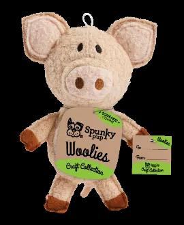 Woolies from Spunky Pup are snuggly-soft squeaky plush toys made from durable, double-stitched Bali Wool. Collect all the animals!