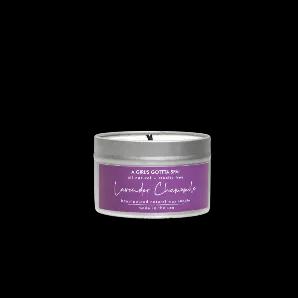 When you imagine of the scent of relaxation, this is the candle you dream of. <br> Destressing French lavender essential oil blends with calming chamomile into creamy soy and coconut natural wax. <br> The result is the only candle you will ever need to create an air of serenity. Burn time is 25 hours.